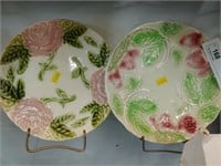 Two Majolica Plates