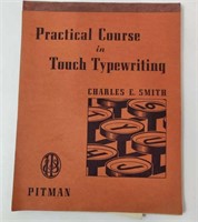 VINTAGE PRACTICAL COURSE IN TOUCH TYPEWRITING