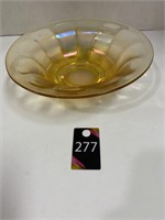 9" Carnival Glass Bowl