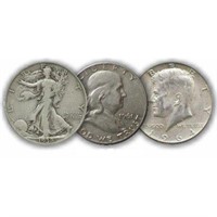 Starter Set $1.50 Face Value 90% Silver Halves