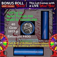 1-5 FREE BU Nickel rolls with win of this 1973-p S