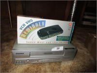 Sylvania VHS player, VHS rewinder