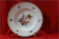 A Dresden Rose Soup Bowl