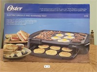 Oster - Electric Griddle & Warming Tray