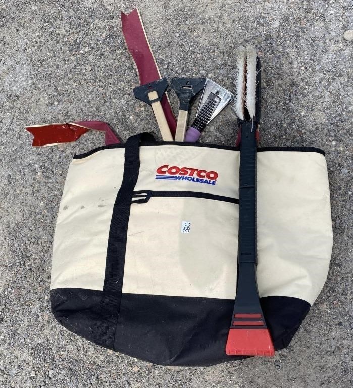 COSTCO BAG SNOW BRUSHES