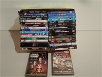Lot Of DVD's Incl. Star Wars & John Wayne