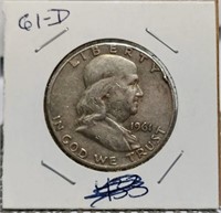 1961-D FRANKLIN HALF DOLLAR