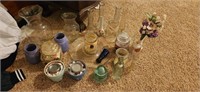 Glassware. Vases, bottles, decor. Vintage to