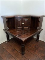 Wooden Corner table