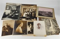 ASSORTED LOT OF ANTIQUE PHOTOGRAPHS