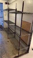 (3) Wire Shelving Units
