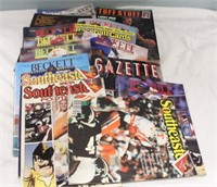 VARIOUS SPORTING MAGAZINES AND BECKETT MONTHLY