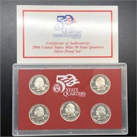 2006 SILVER PROOF QUARTER SET