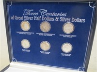 Three Centuries of Great Silver Half Dollars