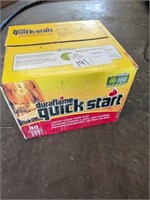 box of duraflame quickstart fire starters