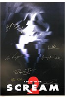 Autograph Scream 2 Poster Neve Campbell ]