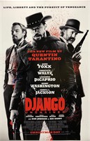 Autograph Django Poster Leonardo De Caprio