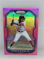 2021 Panini Pink Prizm Ronald Acuna Jr #7