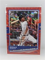 2020 Donrus Optic Red Prizm Ronald Acuna Jr #169