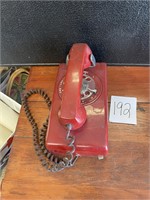 VTG red rotary phone