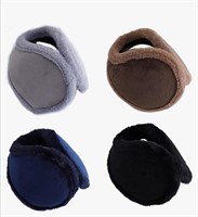 New 4 Packs Unisex Earmuffs, Foldable Warm