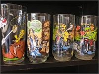 1970's Star Wars, Muppets, Looney Tunes Glasses
