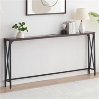 N8062  Behost 70" Console Table w/ Power Outlets
