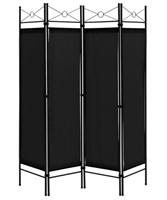 Retail$150 6Ft 4-panel Folding Room Divider