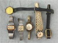 Lot of 6 Vintage Watches