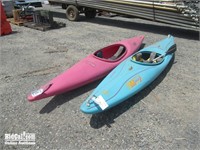 (2) Assorted Kayaks