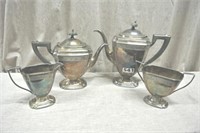 Vintage Silver Plate Tea Service