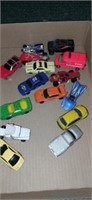 Lot with various model toy cars