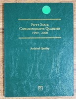 COMPLETE 1999-2008 FIFTY STATE QUARTERS BOOK