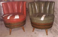 Two Barrel Chairs