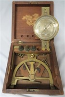 William Wilton miner's theodolite & compass,