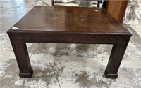 Late 20th Century Chinese Chippendale Side Table