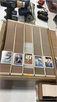 Big box of baseball cards