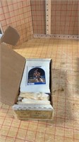 Box of basketball cards