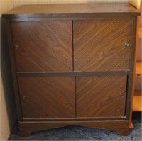 Vintage Storage Cabinet w/ Contents