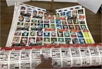 3 uncut sheets Topps Ultimate 1953 Series