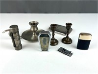 Metal collection lighters match safe more