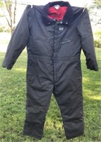 Dark Green Key Insulated Coveralls Size LG/Short
