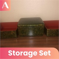 Set of Storage Trays/Box