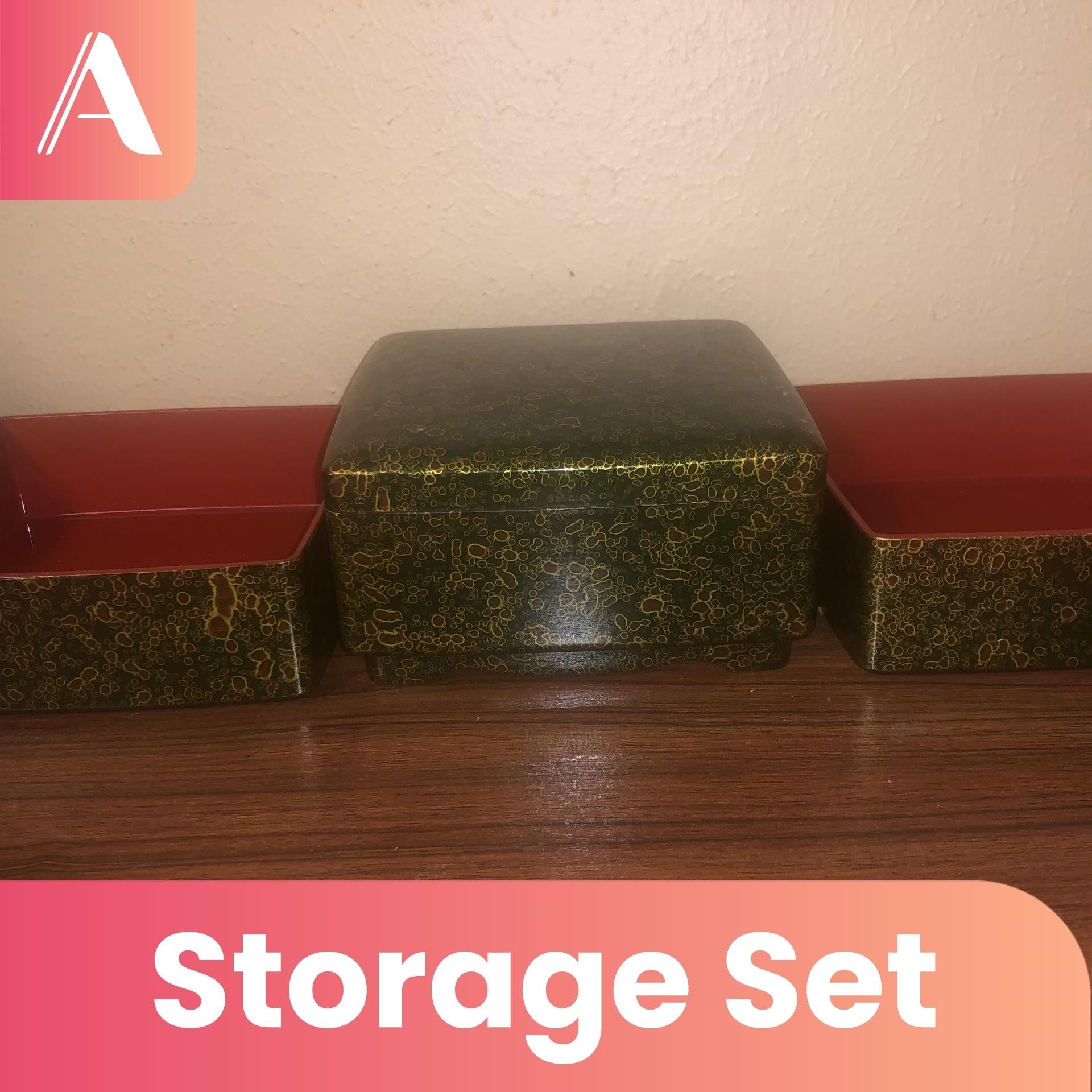 Set of Storage Trays/Box