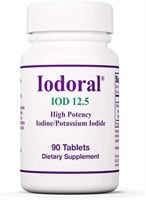 Sealed- Optimox Iodoral 12.5 mg  Supplement 90 Tab