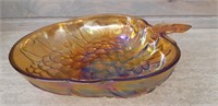Indiana Glass Harvest Grape Fruit Bowl footed