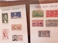 USA 2 Sets Of 5 Different Stamps 1930s