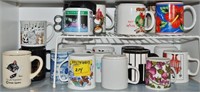 Assortment of 22 Coffee Mugs