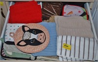 Drawer of Dish Towels & Pot Holders