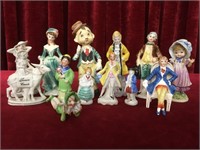 13 Assorted Vintage Figurines